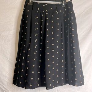 Worthington polka dot skirt size 8